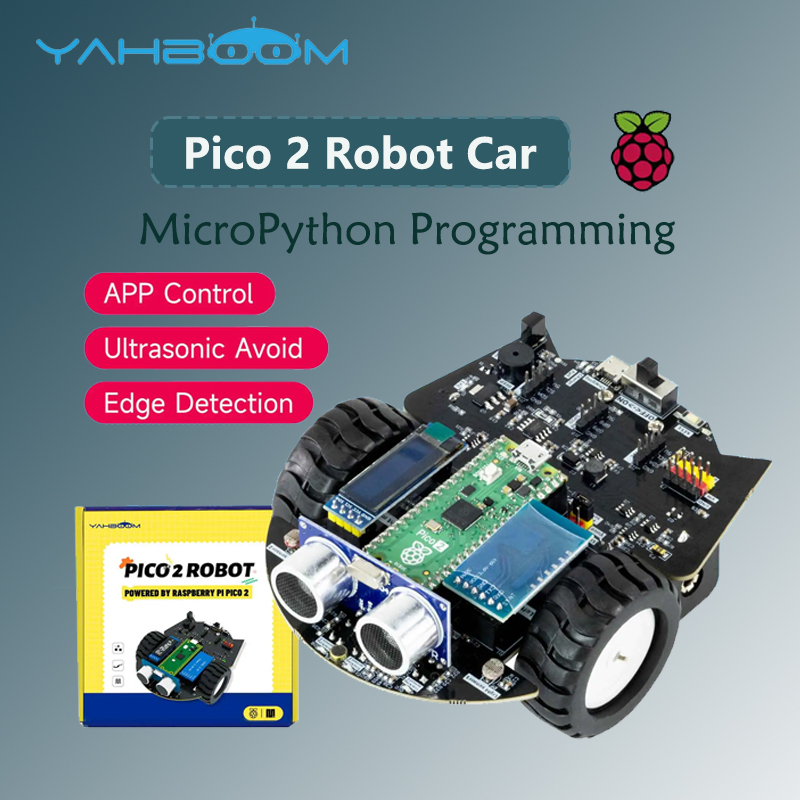 Diy Electronics Raspberry Pi - Автомобильный комплект робота Yahboom Raspberry Pi