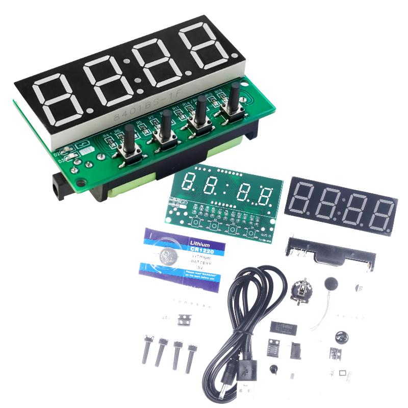 Diy For Electronics - 1 комплект, многофункциональный комплект будильника «сделай