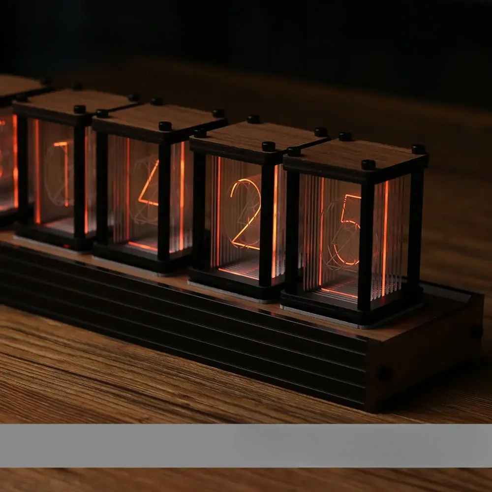 Diy Electronics Ideas - RGB Nixie трубчатые часы DIY настольные