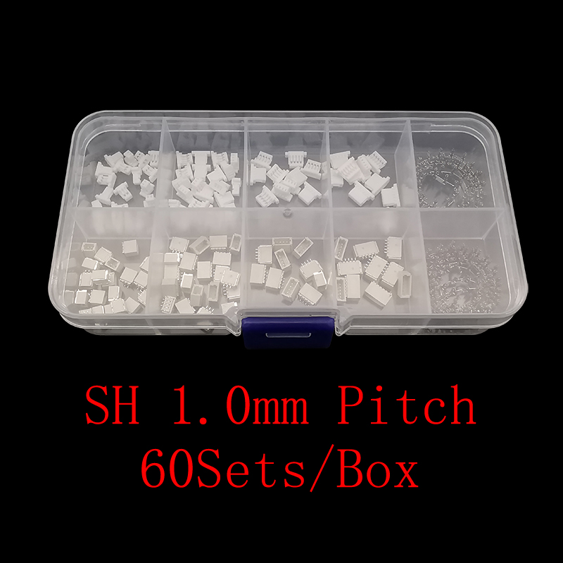Male Female Header Pin - 60 компл./кор. JST SH, комплект клемм