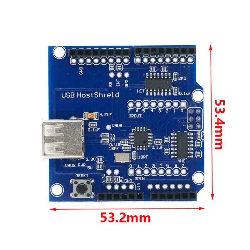 Diy For Electronics - USB Host Shield 2.0 для Arduino
