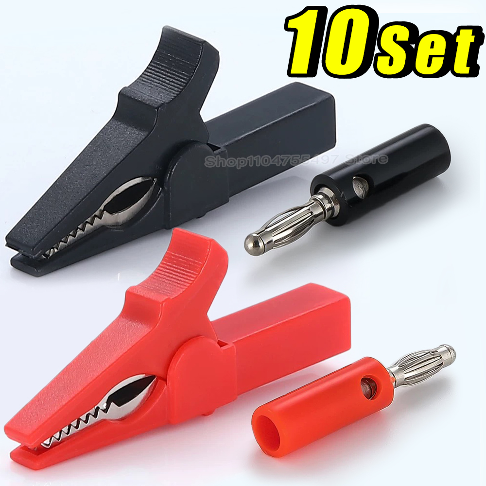 Crocodile Clip Set - Зажим «крокодил» с набором вилок типа