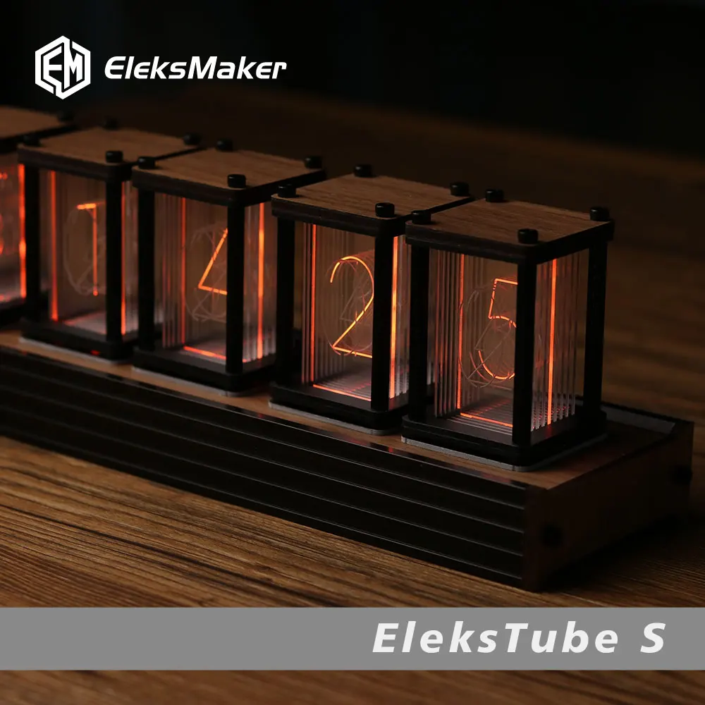 Diy Electronics Ideas - RGB Nixie трубчатые часы DIY настольные