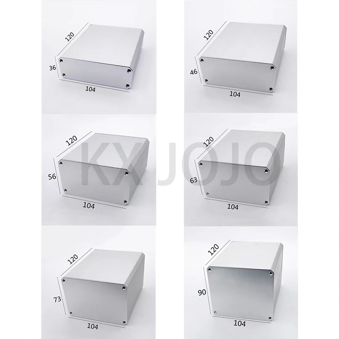 Diy Enclosure For Electronics - Алюминиевый корпус 104*36/46/56/63/73/90*120 мм
