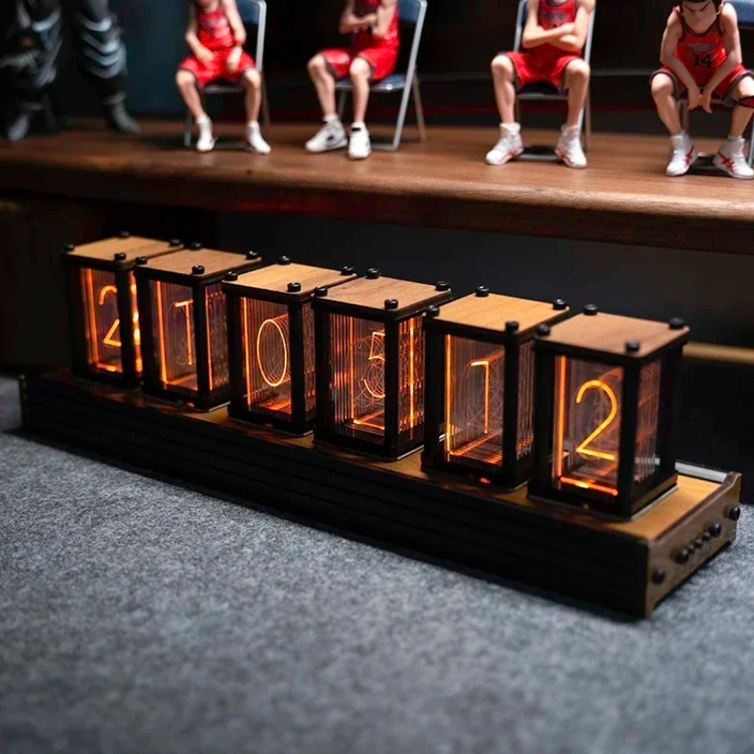 Diy Electronics Table - Роскошные часы Nixie Glow Tube с