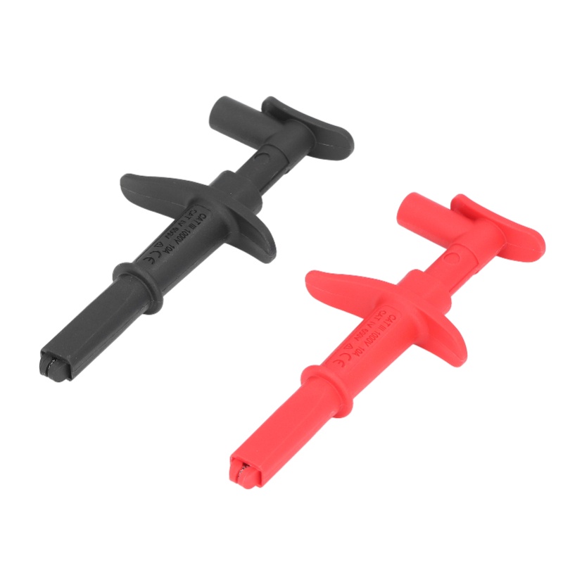 Crocodile Clip Set - Набор из 2-х тестовых зажимов-крокодилов (красный