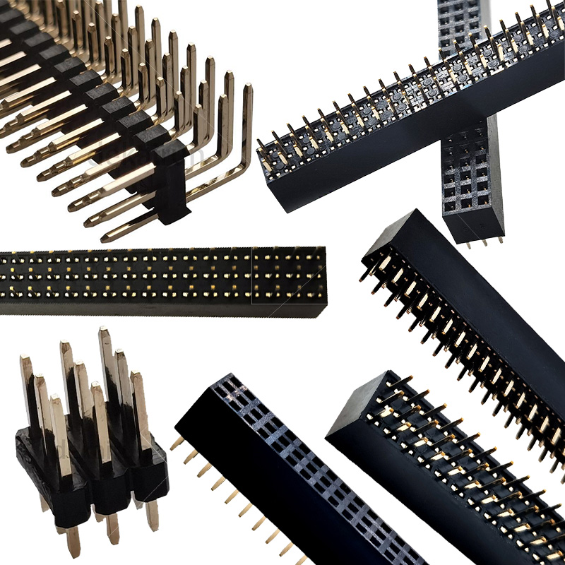 Male Female Header Pin - 5 шт., 2,0 мм, 3*40P, трехрядный,