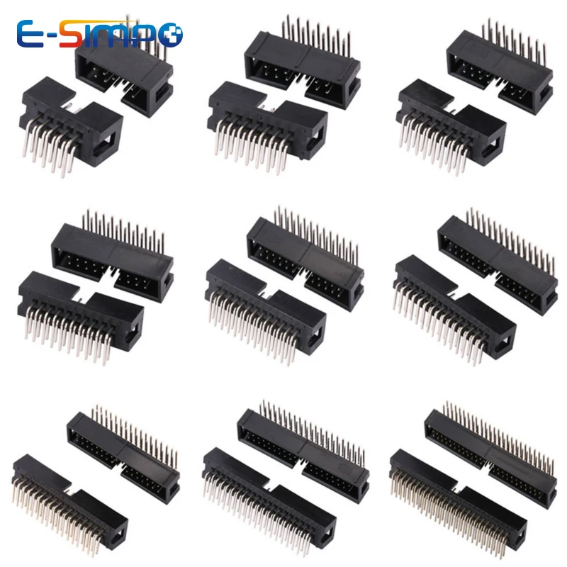 Male Female Header Pin - 10 шт. DC3 2,54 мм DIP