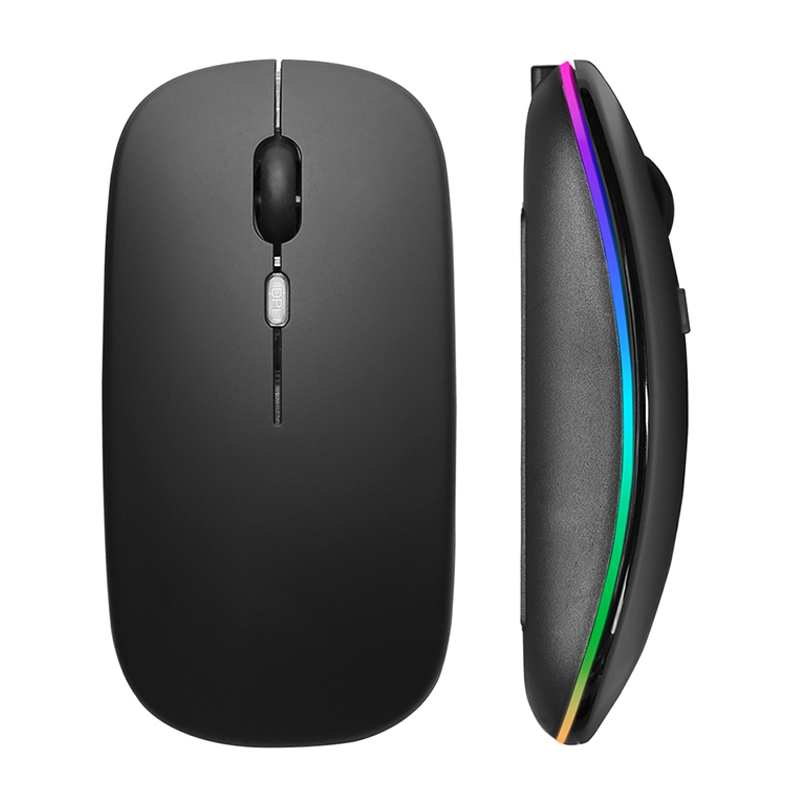Diy Mouse Electronics - Беспроводная мышь RGB перезаряжаемая USB 2,4