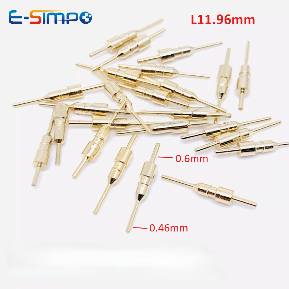 Male Female Header Pin - 300 шт. Dim0,46-0,6 мм, круглый отверстие,