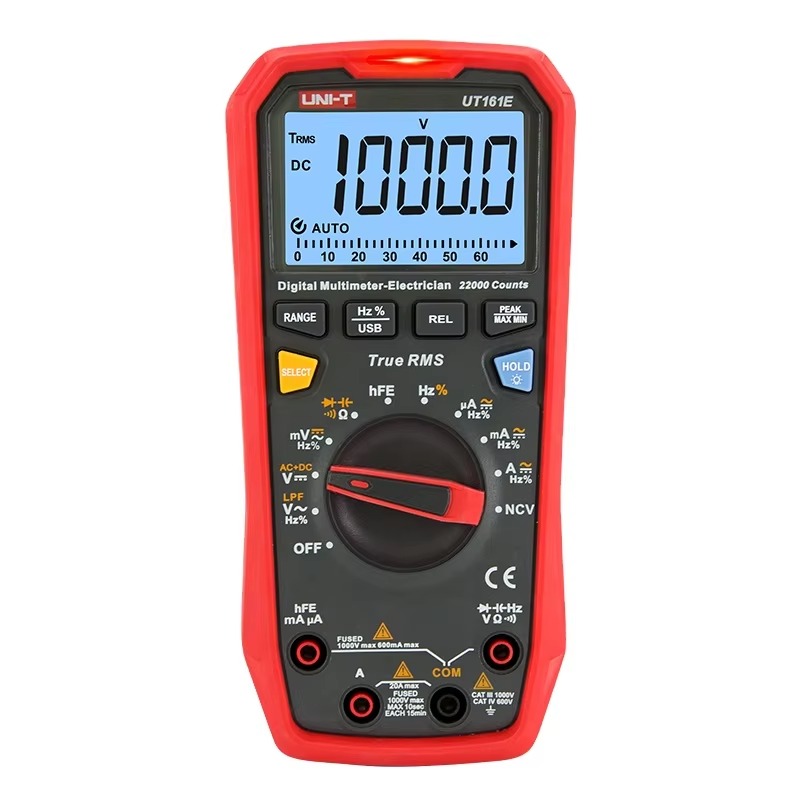 Multimeter Digital - Цифровой мультиметр UT161E 1000В, 22000 измерений,