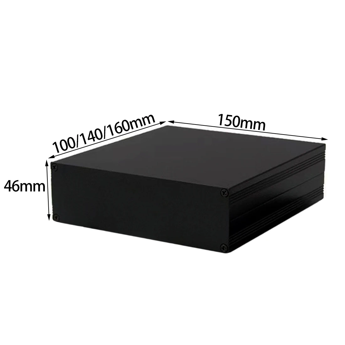 Diy Enclosure For Electronics - Алюминиевый Корпус 150*46*100/140/160 мм, водонепроницаемый раздельный