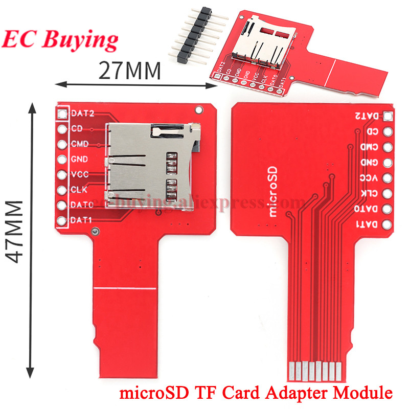 Sd Card Module Spi - 10 шт./1 шт. Модуль-адаптер Micro SD