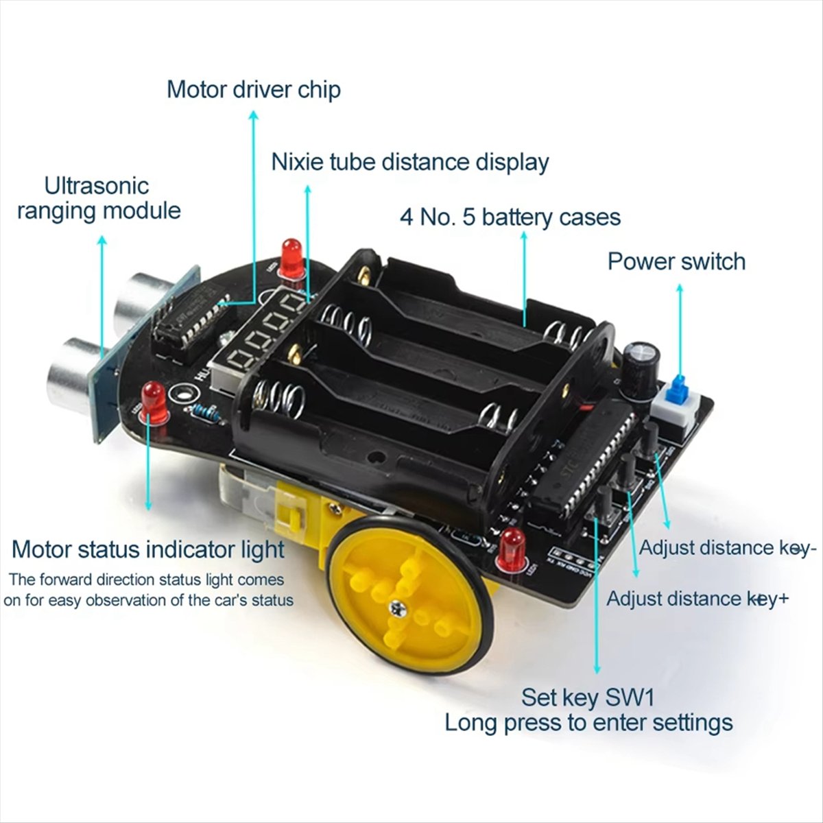 Diy Robot Electronics Kit - A40I Электронный набор для самостоятельной сборки