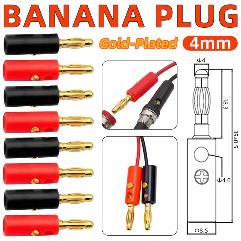 Diy Audio Electronics Projects - 10 шт. соединителей для акустических кабелей