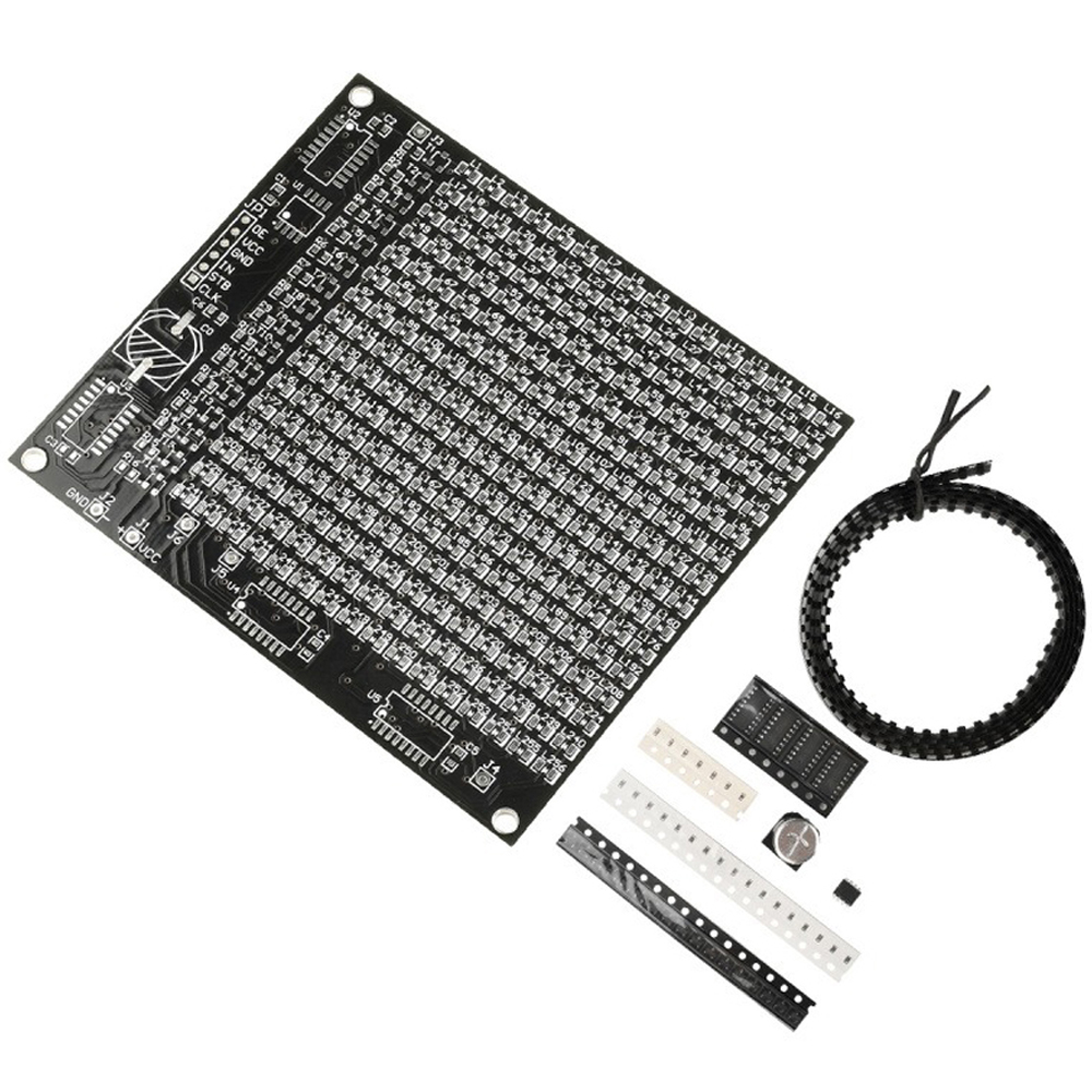 Diy Electronic Components - 64/256 светодиодный SMD матричный рекламный экран,