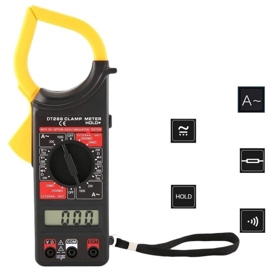 Цифровой клещевой мультиметр D – обзор и цена Multimeter Digital