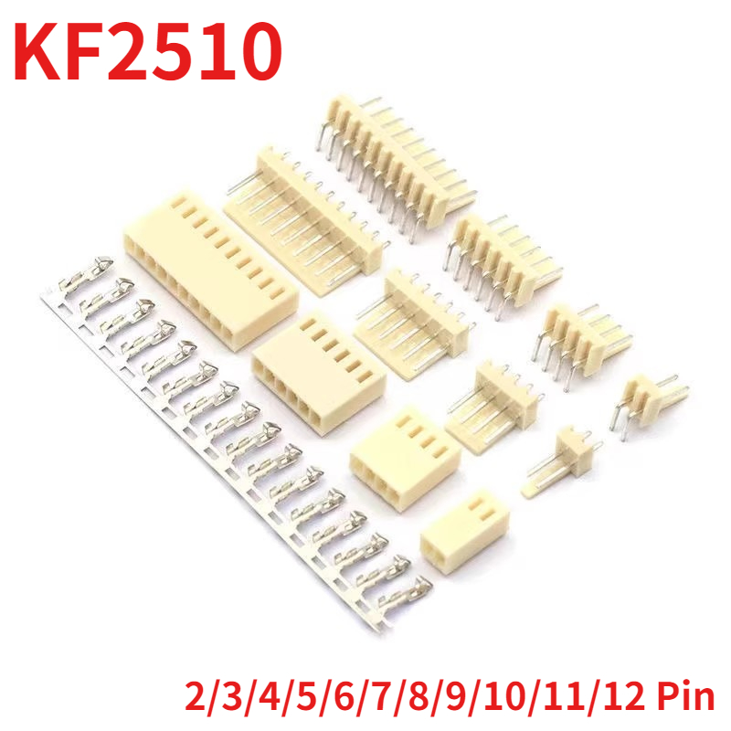 50 шт. KF2510 2P 3P 4P 5P 6P 7 – обзор и цена Male Female Header Pin