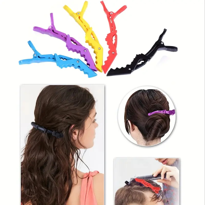 6 шт./компл. заколки для волос – обзор и цена Crocodile Clip Set