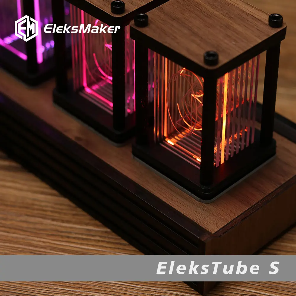 RGB Nixie трубчатые часы DIY н – обзор и цена Diy Electronics Ideas