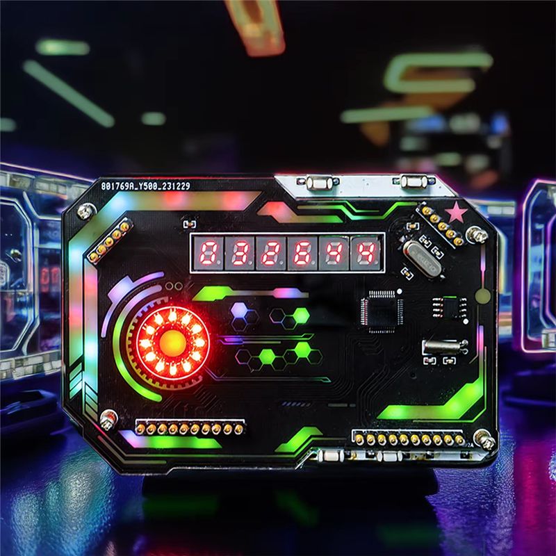 Настольные цифровые часы ABLU: – обзор и цена Diy Innovative Electronics