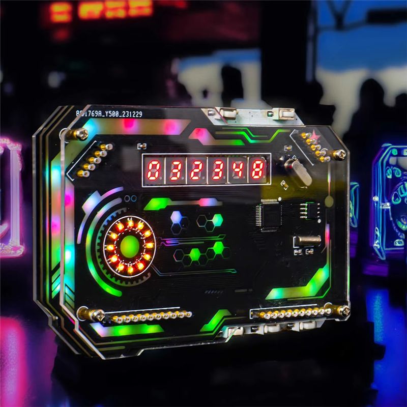 Настольные цифровые часы ABLU: – обзор и цена Diy Innovative Electronics