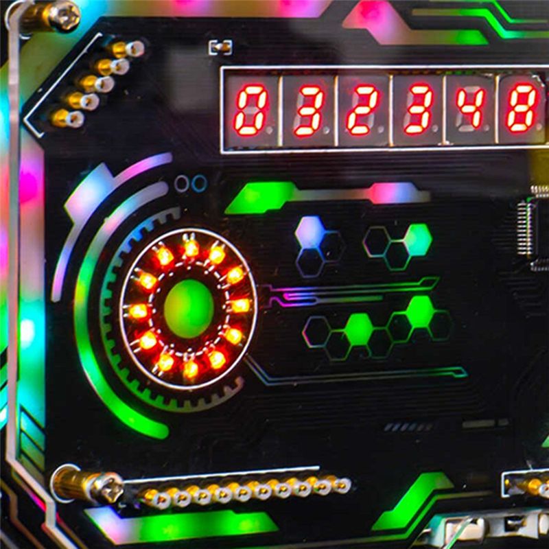 Настольные цифровые часы ABLU: – обзор и цена Diy Innovative Electronics