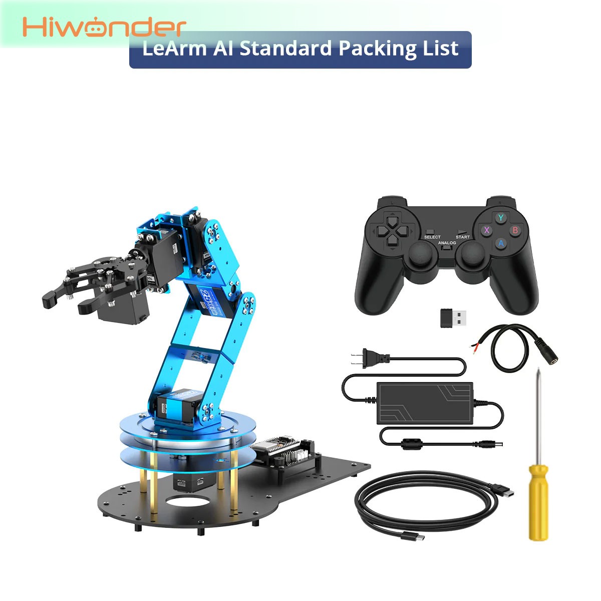 Роботизированная рука Hiwonder – обзор и цена Diy Robot Electronics Kit