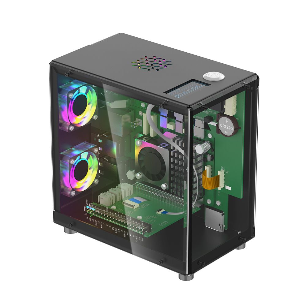 Защитный комплект корпуса Rasp – обзор и цена Diy Electronics Raspberry Pi