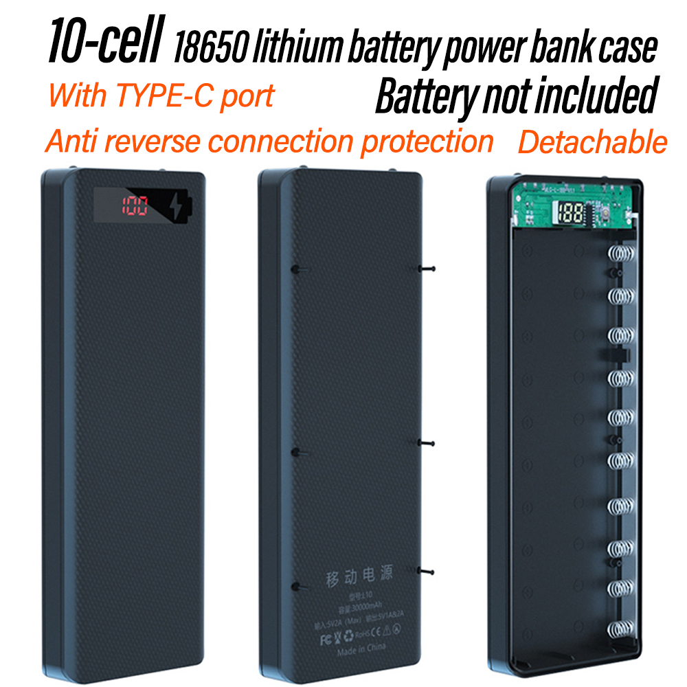 10-ячейковый съемный комплект  – обзор и цена Diy Electronics Power Supply