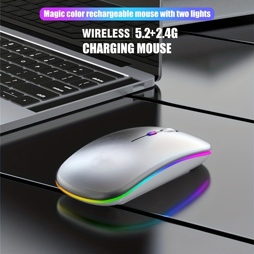 Беспроводная мышь RGB перезаря – обзор и цена Diy Mouse Electronics