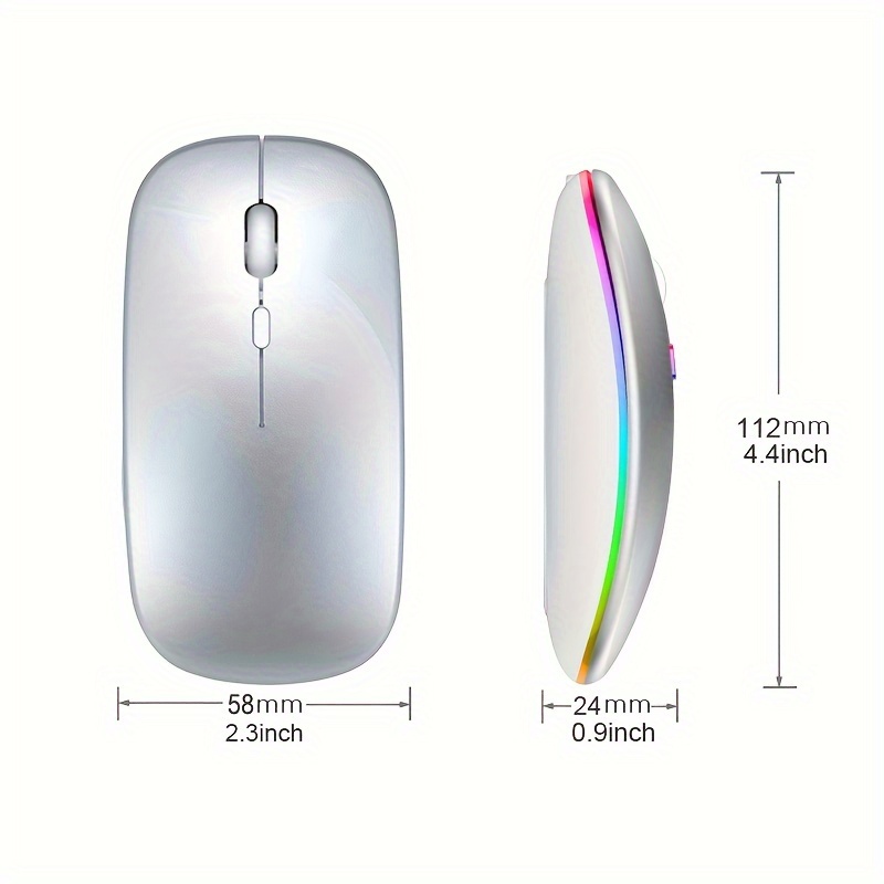 Беспроводная мышь RGB перезаря – обзор и цена Diy Mouse Electronics