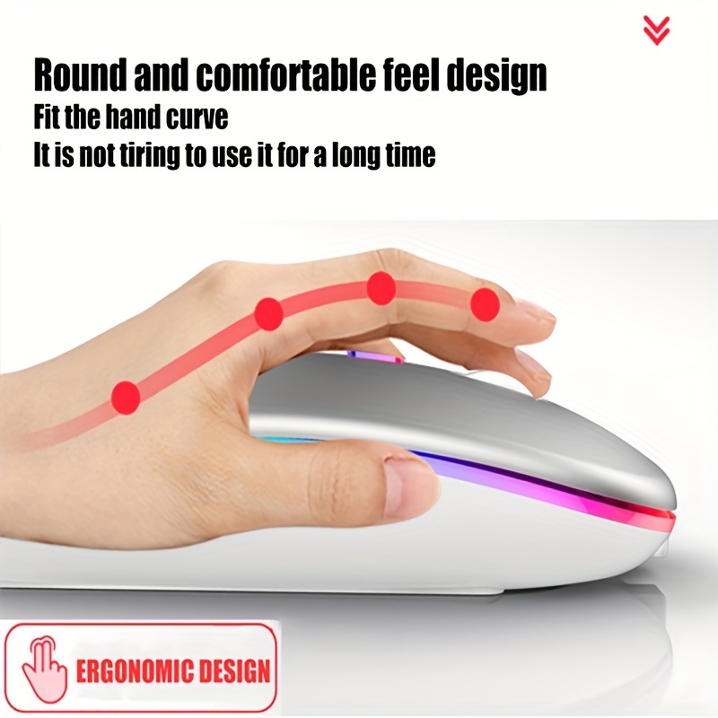 Беспроводная мышь RGB перезаря – обзор и цена Diy Mouse Electronics
