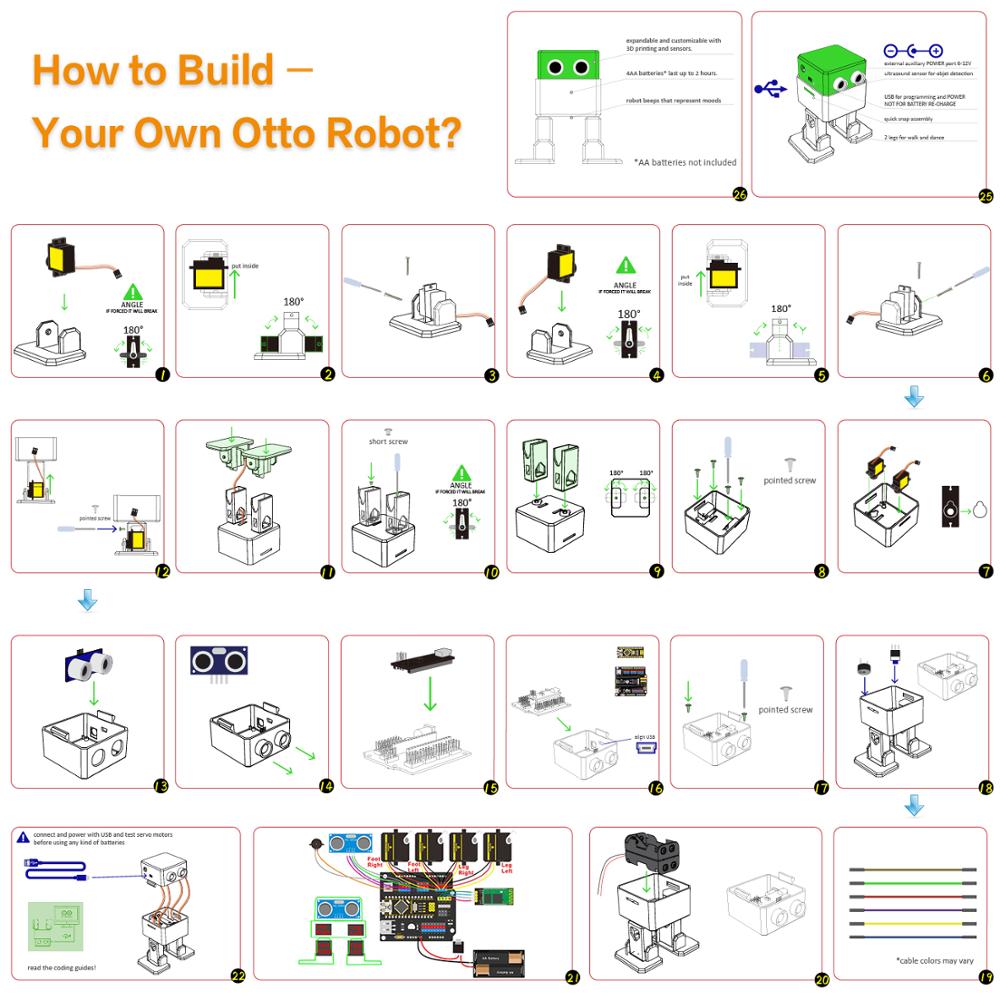Стартовый комплект электронных – обзор и цена Diy Robot Electronics Kit
