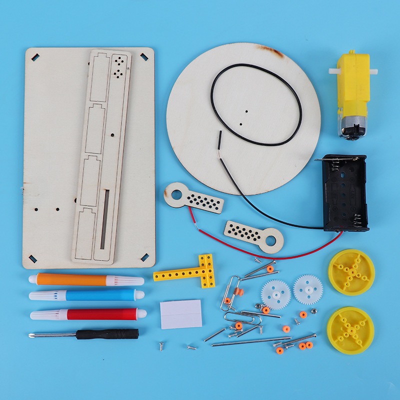 1-3 шт. Деревянный электрическ – обзор и цена Diy Robot Electronics Kit