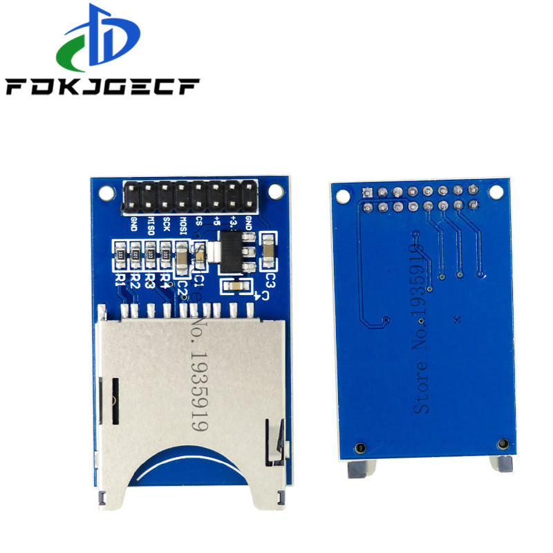 Модуль чтения и записи, модуль – обзор и цена Sd Card Module Spi