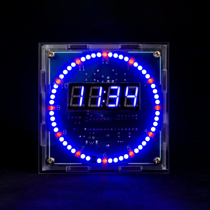 Электронные часы DIY, набор св – обзор и цена Diy Electronics Table