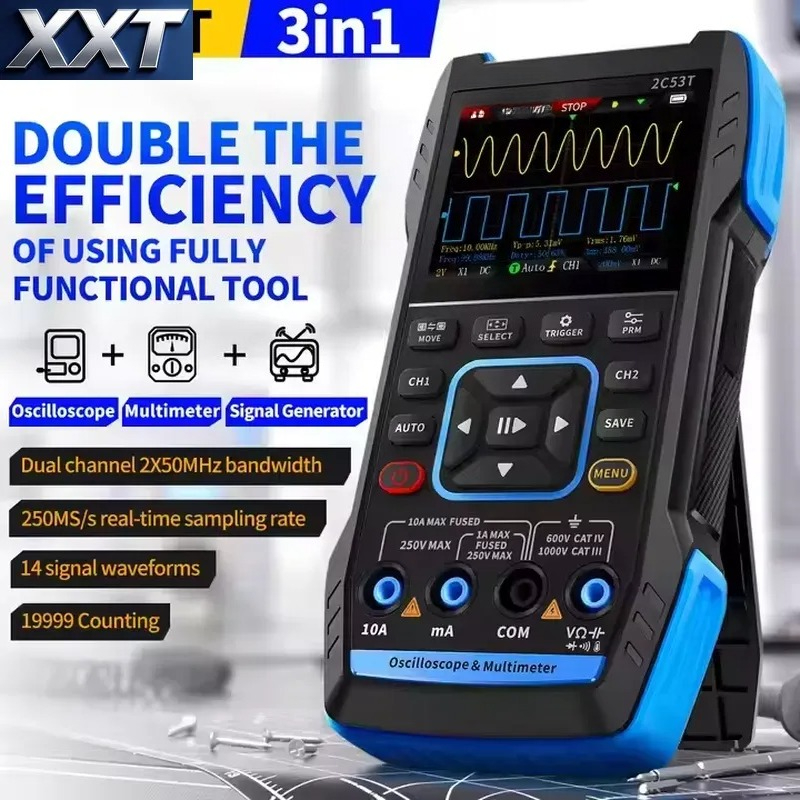 XXT 2C53T Обновленный комплект – обзор и цена Multimeter Digital