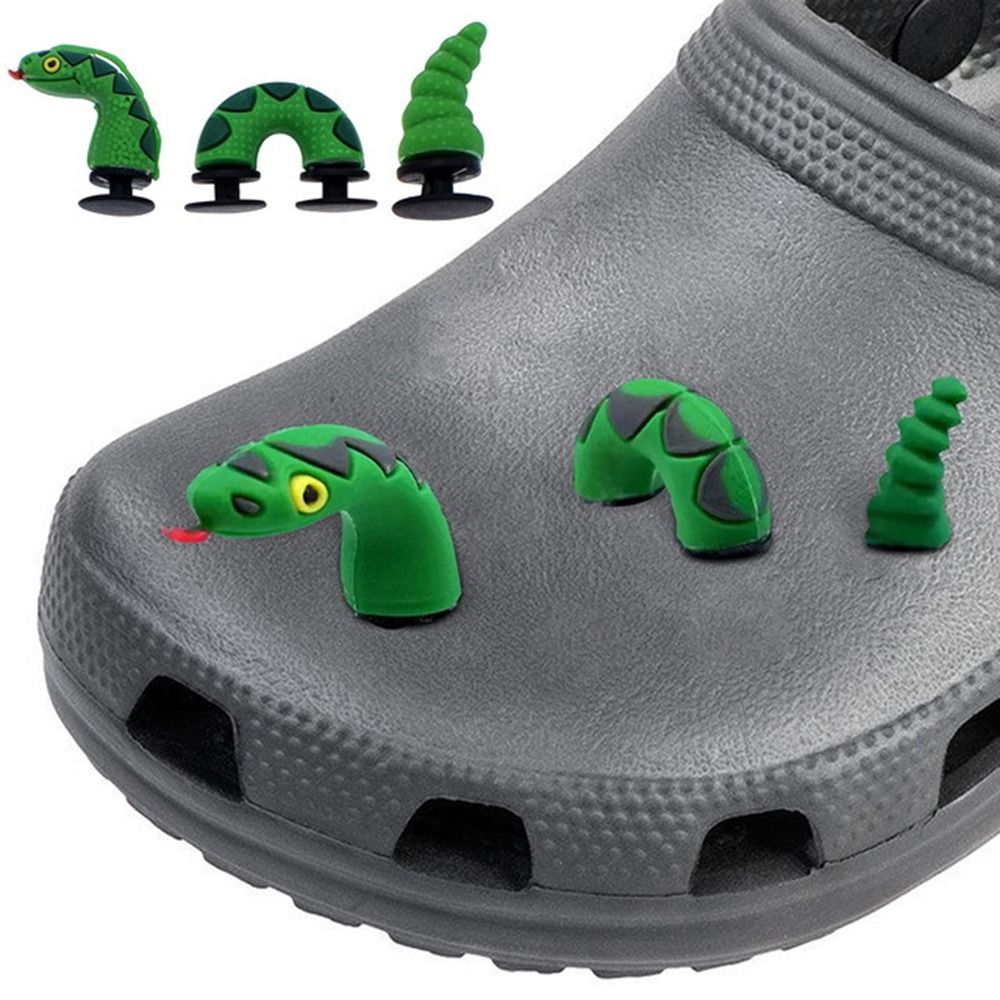 3D-клипсы-пряжки для обуви, де – обзор и цена Crocodile Clip Set