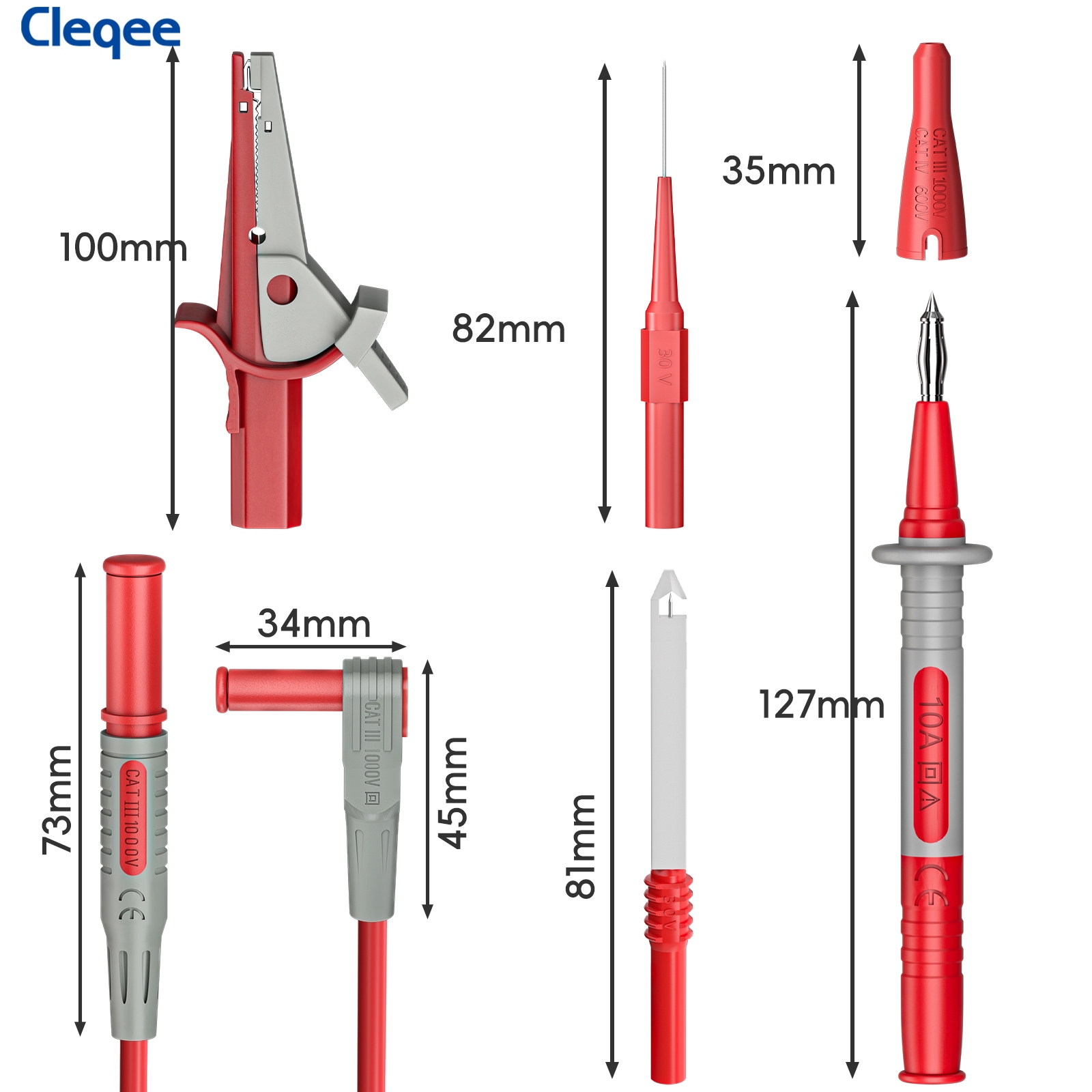 Комплект тестовых проводов для – обзор и цена Crocodile Clip Set