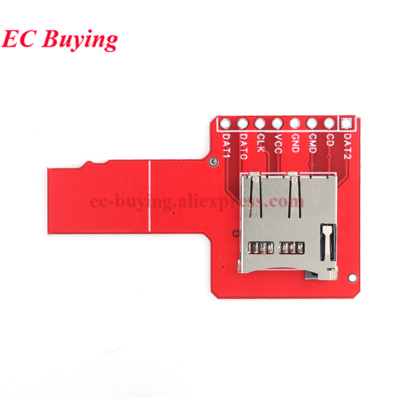 10 шт./1 шт. Модуль-адаптер Mi – обзор и цена Sd Card Module Spi