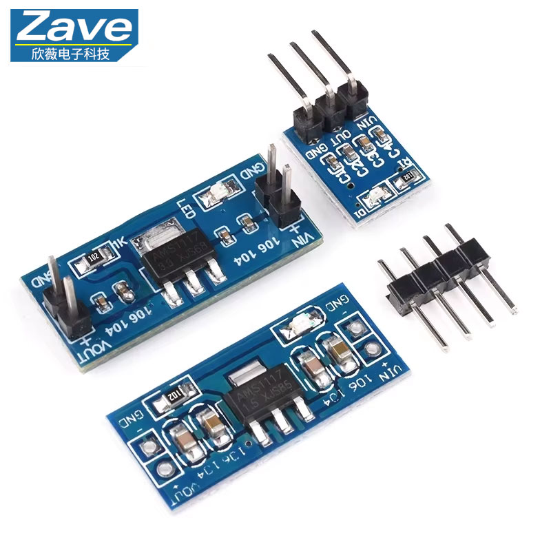 5 шт. модулей питания AMS1117  – обзор и цена Diy Electronics Power Supply