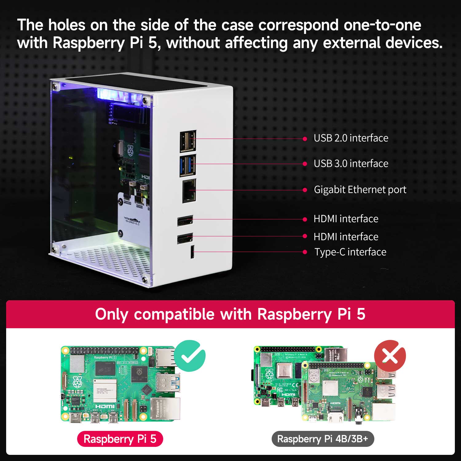 Защитный комплект корпуса Rasp – обзор и цена Diy Electronics Raspberry Pi