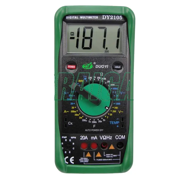 Цифровой мультиметр DY2105 с м – обзор и цена Multimeter Digital