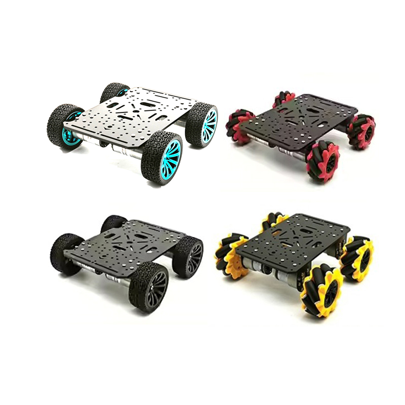 Шасси робота 4WD с моторами TT – обзор и цена Diy Robot Electronics Kit