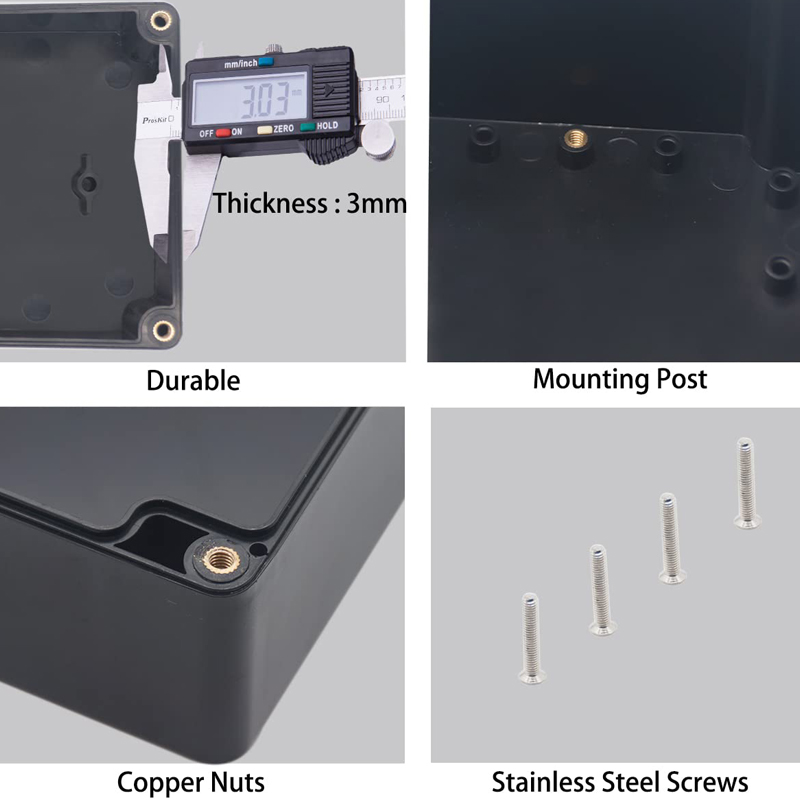 Waterproof Junction Box ABS Pl – обзор и цена Diy Electronics Storage